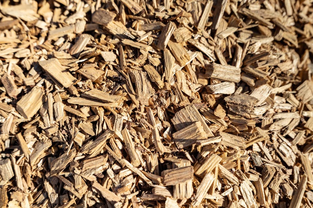 Cypress chip mulch